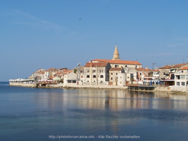 Umag Stadtansicht Hinterseite