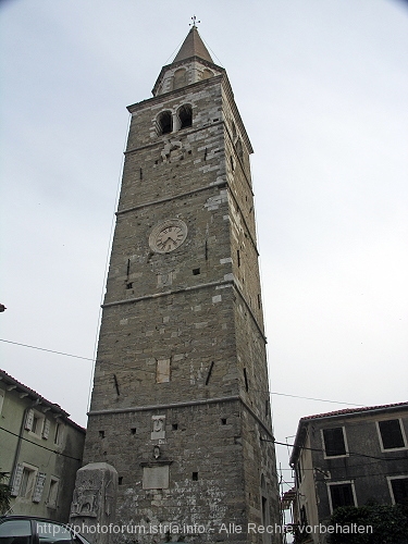 Buje – Kirche des Hl. Servul - Reisebericht