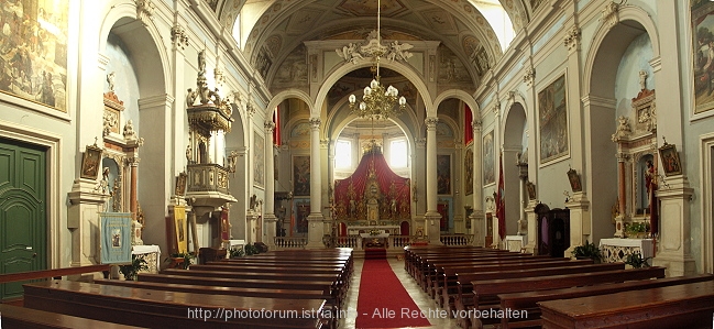 Buje – Kirche des Hl. Servul - Reisebericht