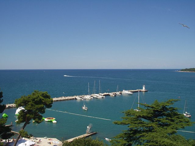 Novigrad>Blick vom Kirchturm Sv. Pelagije