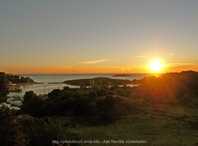 Abendsonne in Vrsar