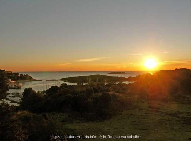 Abendsonne in Vrsar