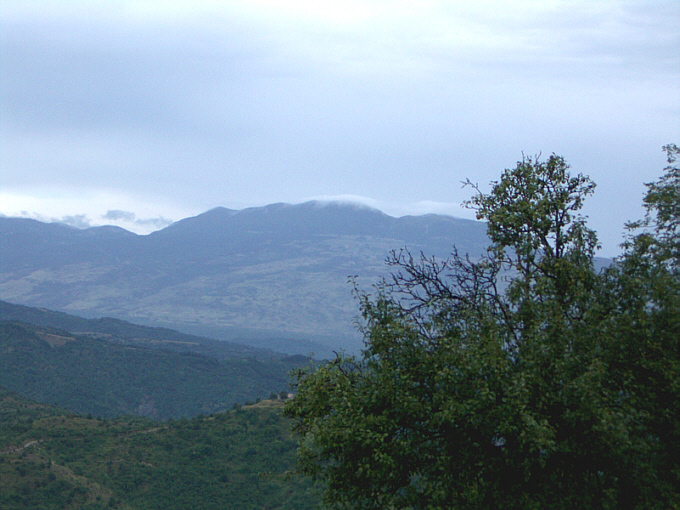 Gracišce - Blick auf den Ucka