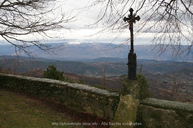 Gracisce > Blick zum Ucka