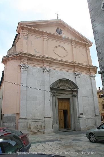 BUZET > Pfarrkirche der seeligen Jungfrau Maria