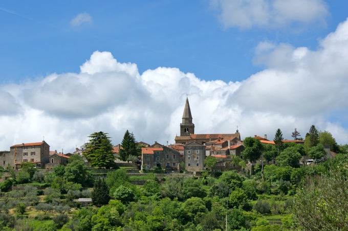 GROZNJAN > Blick auf die Stadt