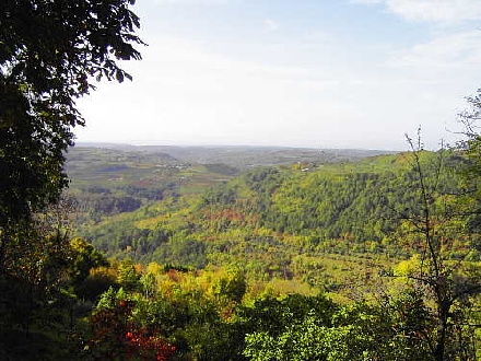 GROZNJAN > Blick auf das MIRNATAL