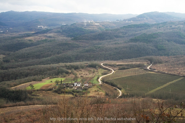 MOTOVUN > Ausblick nach SO