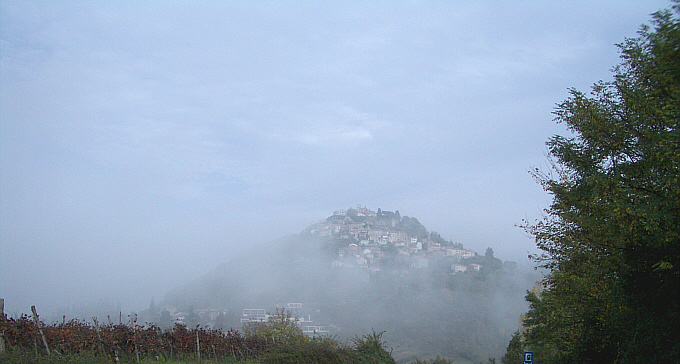 Motovun > im Herbstnebel