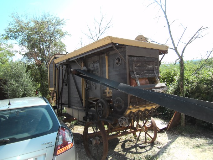 Nähe Motovun: Drescher