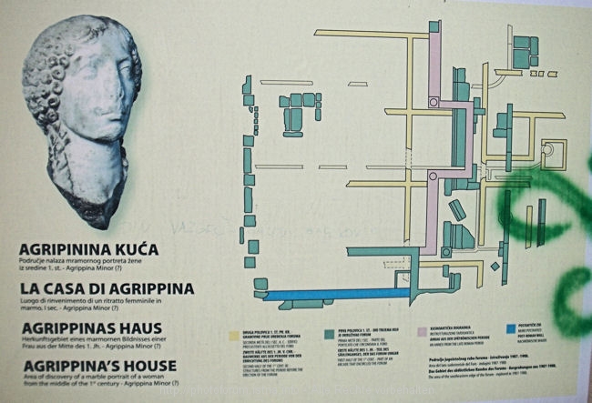 PULA > Altstadt > Agrippinas Haus 3