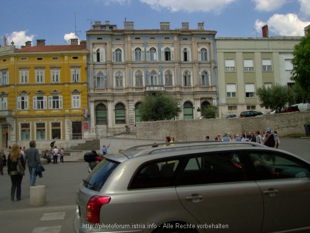 kroatische Krankenkasse- Gebäude in Pula