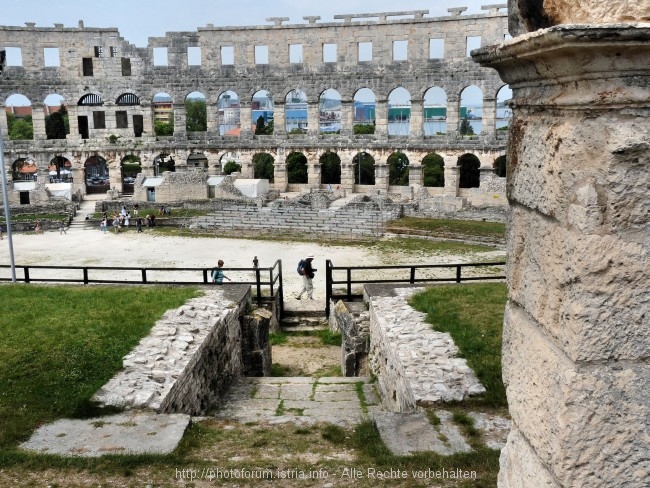 Die Arena im Mai 2009