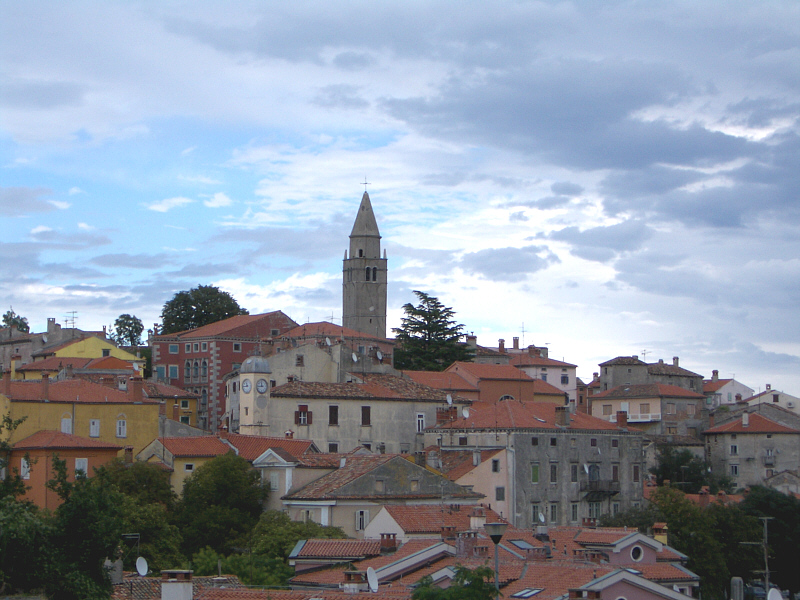 'Labin > Blick auf die Stadt