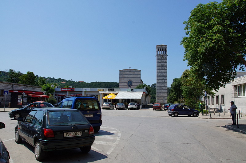 Labin-Platz an der Markthalle