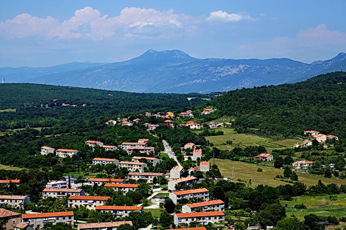 Blick über Labin / Ucka 2