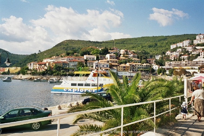 RABAC > Hafen > Ausflugsboot Sea Explorer und Palme