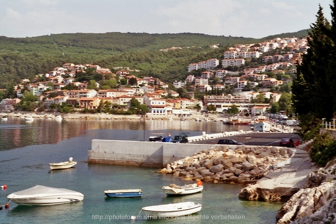 Rabac > Blick auf die Neubauten
