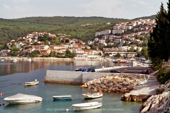 Rabac > Blick auf die Neubauten