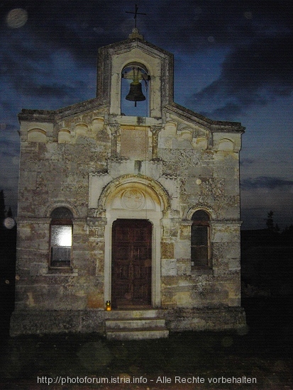 VISNJAN > Kapelle des hl. Antonius des Einsiedlers