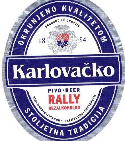 PRODUKT > Karlovacko pivo - Etikett