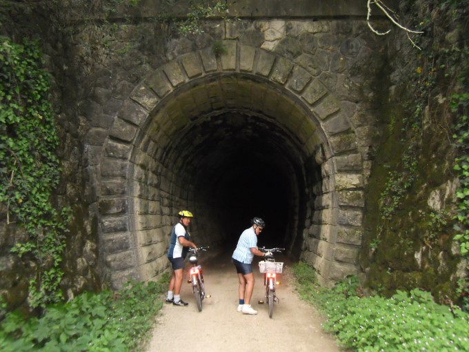 Istrien:MOTOVUN>Parenzana>Tunnel