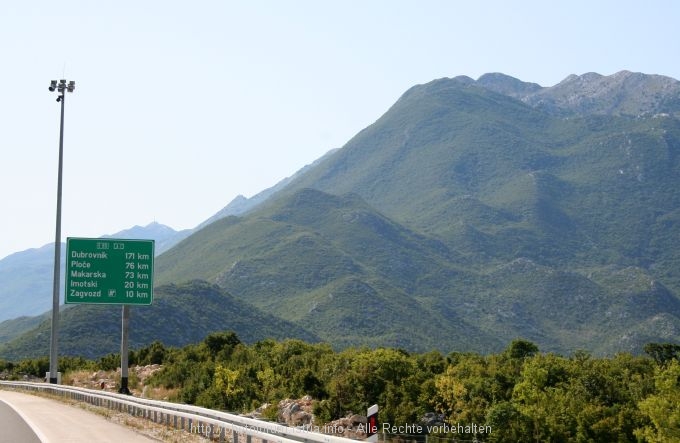 Autobahn A1 > Von Zagreb nach Ravca