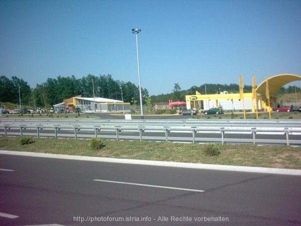 A1 AUTOBAHN > Richtung Split > Raststätte