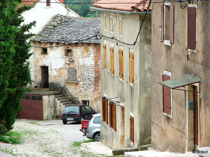 Zminj - Nebenstraße