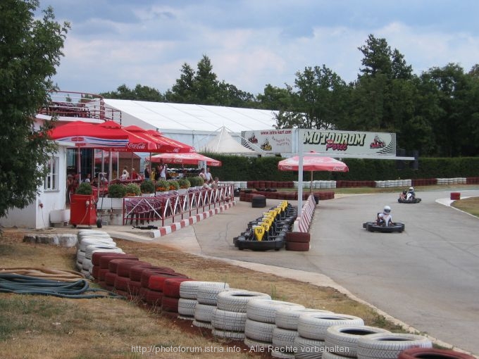 POREC > Das Go-Kart-Motodrom in Porec-Tar