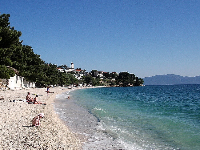 feiner Kieselstrand