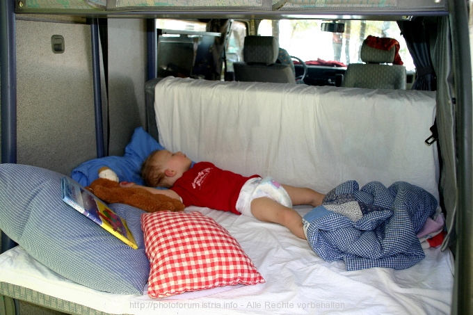 Siesta am Strand von Bale