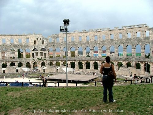 Amphitheater in Pula