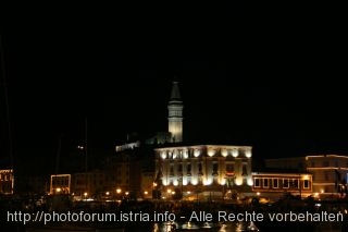 Blick auf Rovinj