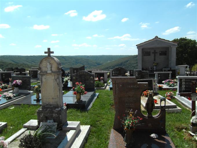 Istrien:Kringa:Friedhof