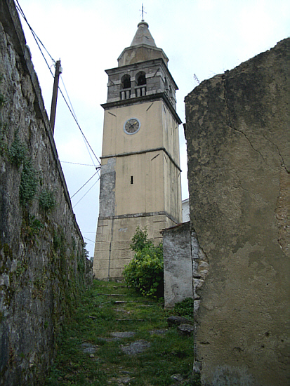 Kršan > Kirche des Heiligen Anton Abt. (Župna crkva Sv. Antuna opata)