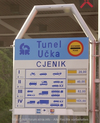 Tunnelmaut Ucka