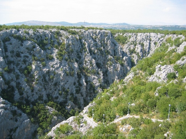 ZADVARJE > Blick zur Cetina