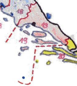 0 > Übersicht - Region Mitteldalmatien ist hier rot eingefärbt