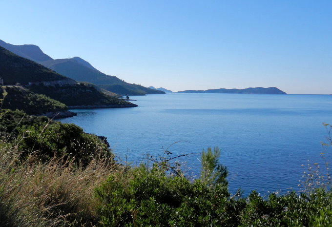 Küstenstraße vor Dubrovnik