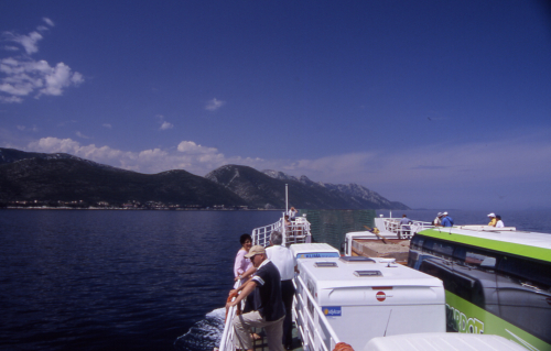 NERETVANSKI KANAL > Blick zur Spitze der Halbinsel Peljesac