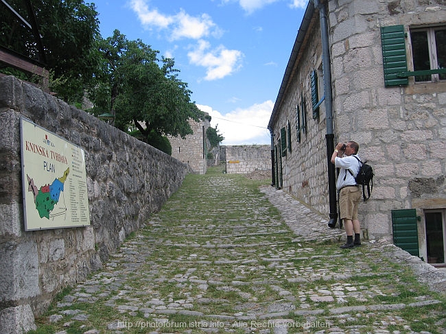 FESTUNG KNIN > Unterstadt > Lageplan