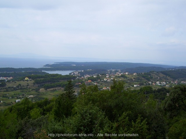 RAB > KAMENJAK > Blick auf Kalifront