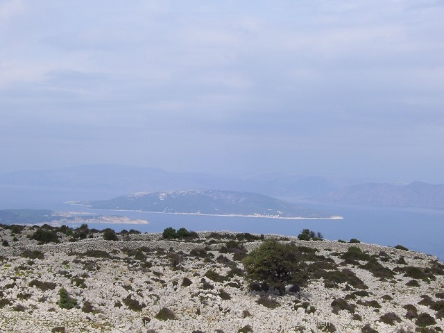 RAB > KAMENJAK > Blick auf Sv. Grgur und Krk