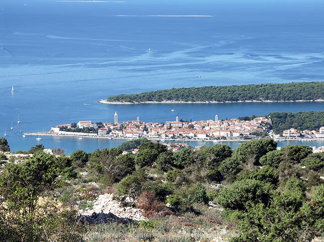 KAMENJAK > Ausblick auf Rab