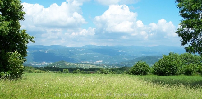 Zrenj Blick auf Cicarija