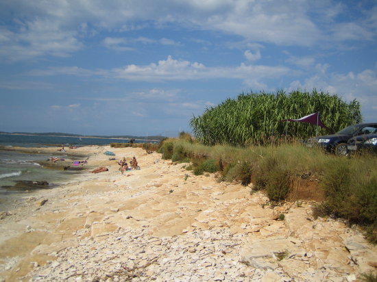 Strand an der Marlera Liznjan