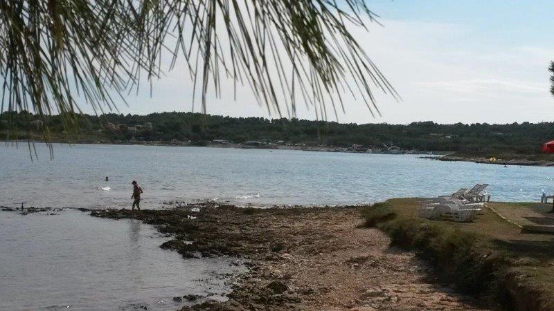 Liznjan - Badestelle bei den Windsurfern