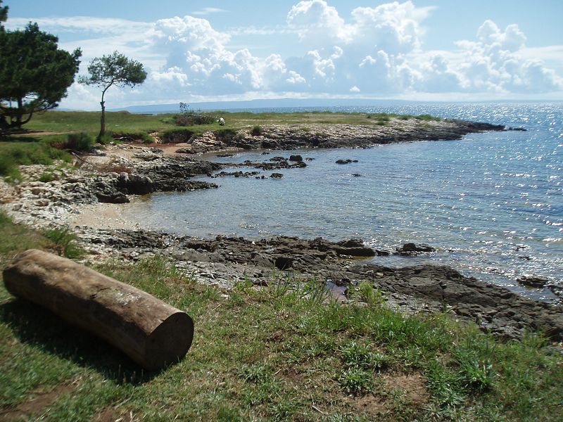 Strand Richtung Osten