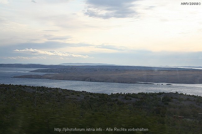 JADRANSKA MAGISTRALA > Ausblick zur Insel Rab